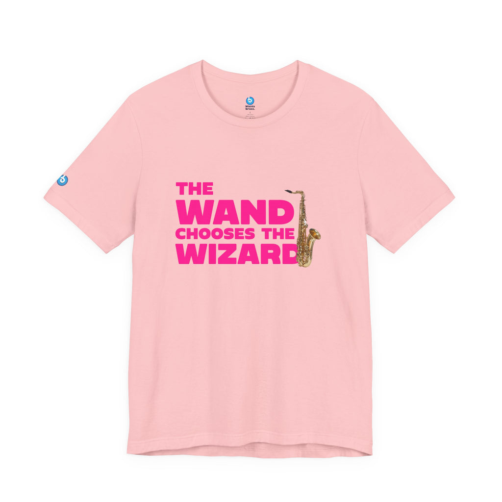The Wand Chooses the Wizard T-Shirt — Alto Saxophone Tee