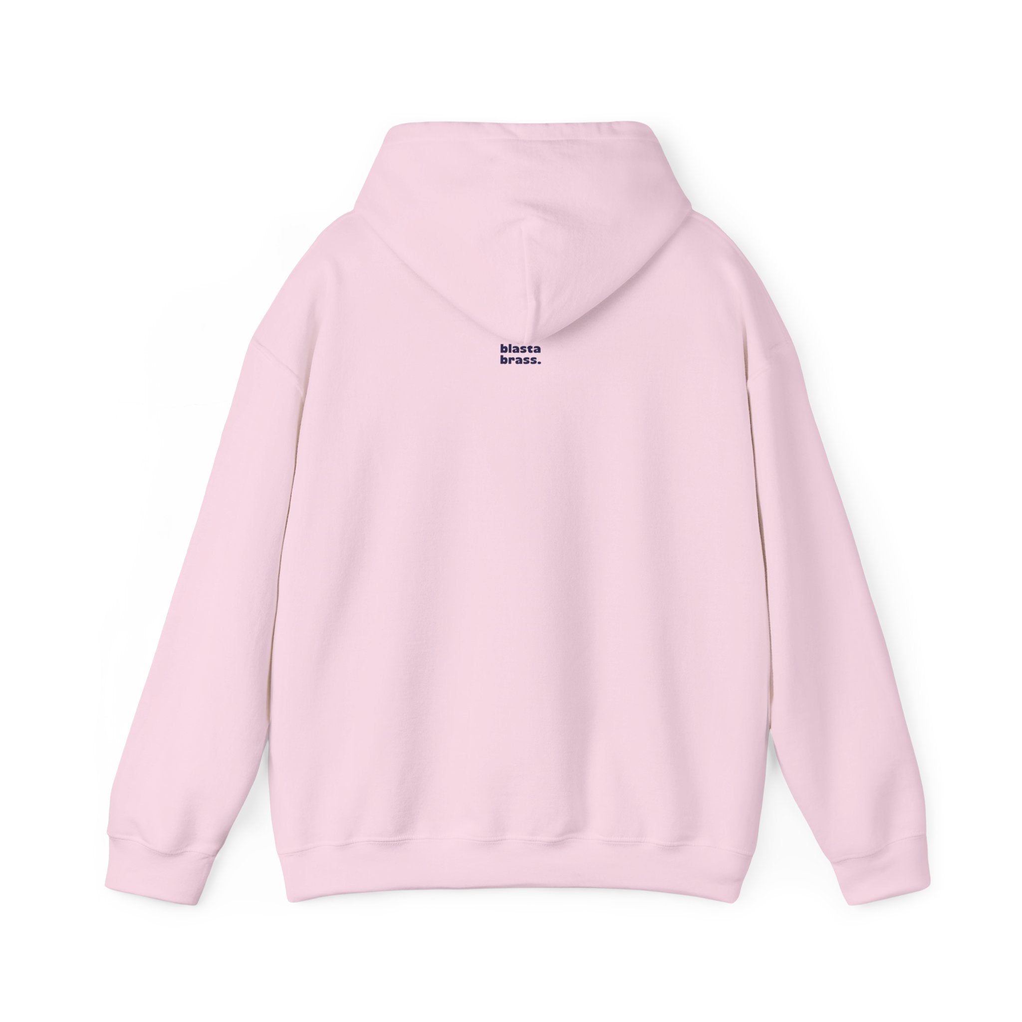 Blasta Brass "Nice Horn" Hoodie — Brass Band Slogan Sweatshirt