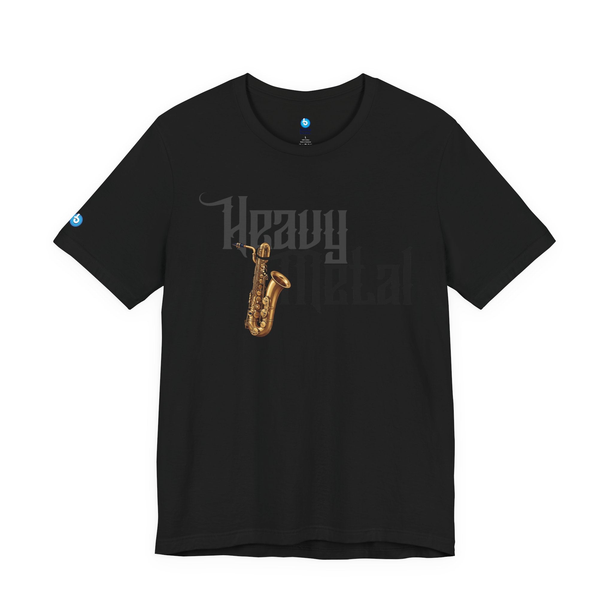 Heavy Metal Baritone Sax T-Shirt — Baritone Sax Edition