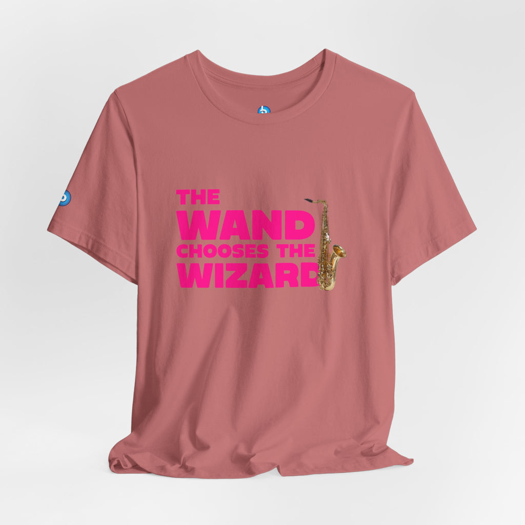The Wand Chooses the Wizard T-Shirt — Alto Saxophone Tee