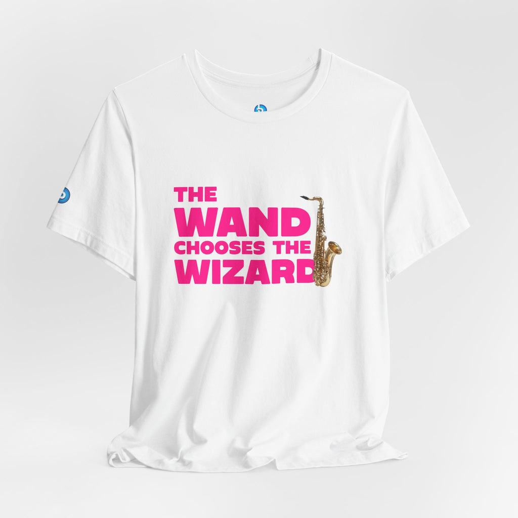 The Wand Chooses the Wizard T-Shirt — Alto Saxophone Tee