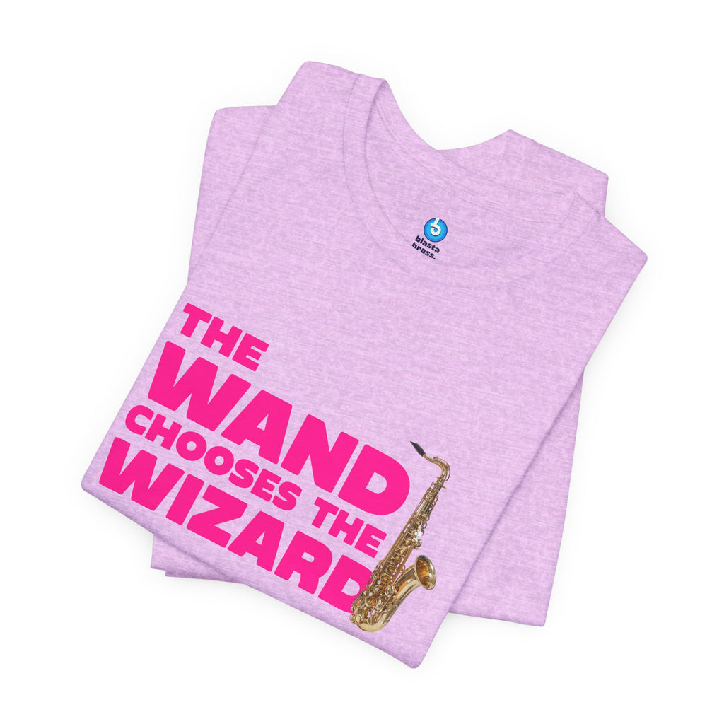 The Wand Chooses the Wizard T-Shirt — Alto Saxophone Tee
