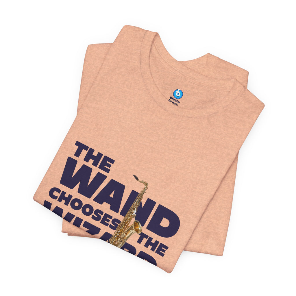 The Wand Chooses the Wizard T-Shirt — Alto Saxophone Tee