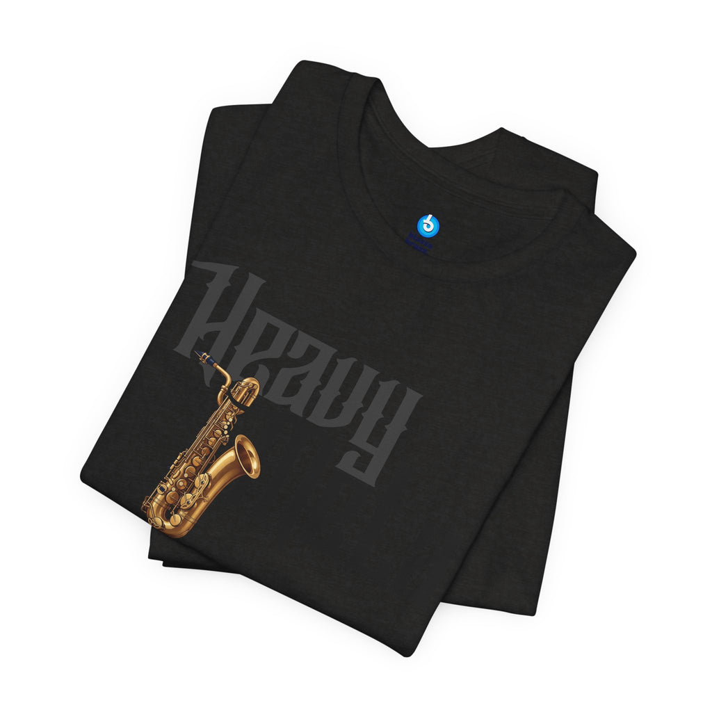 Heavy Metal Baritone Sax T-Shirt — Baritone Sax Edition