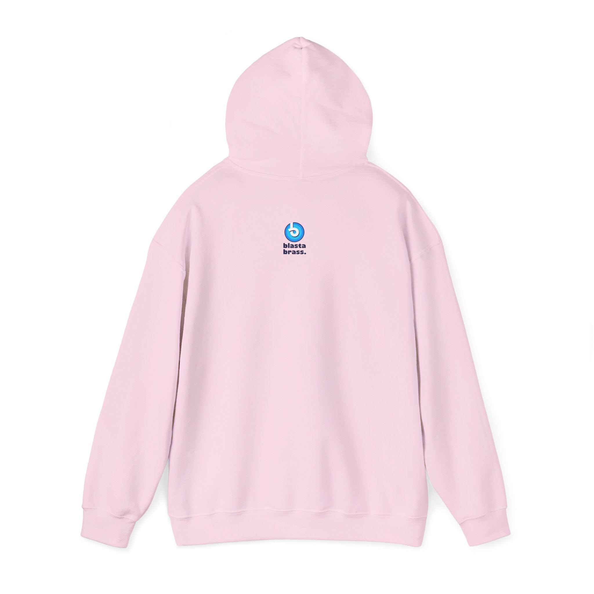 Blasta Brass "Nice Horn" Hoodie — Brass Band Slogan Sweatshirt