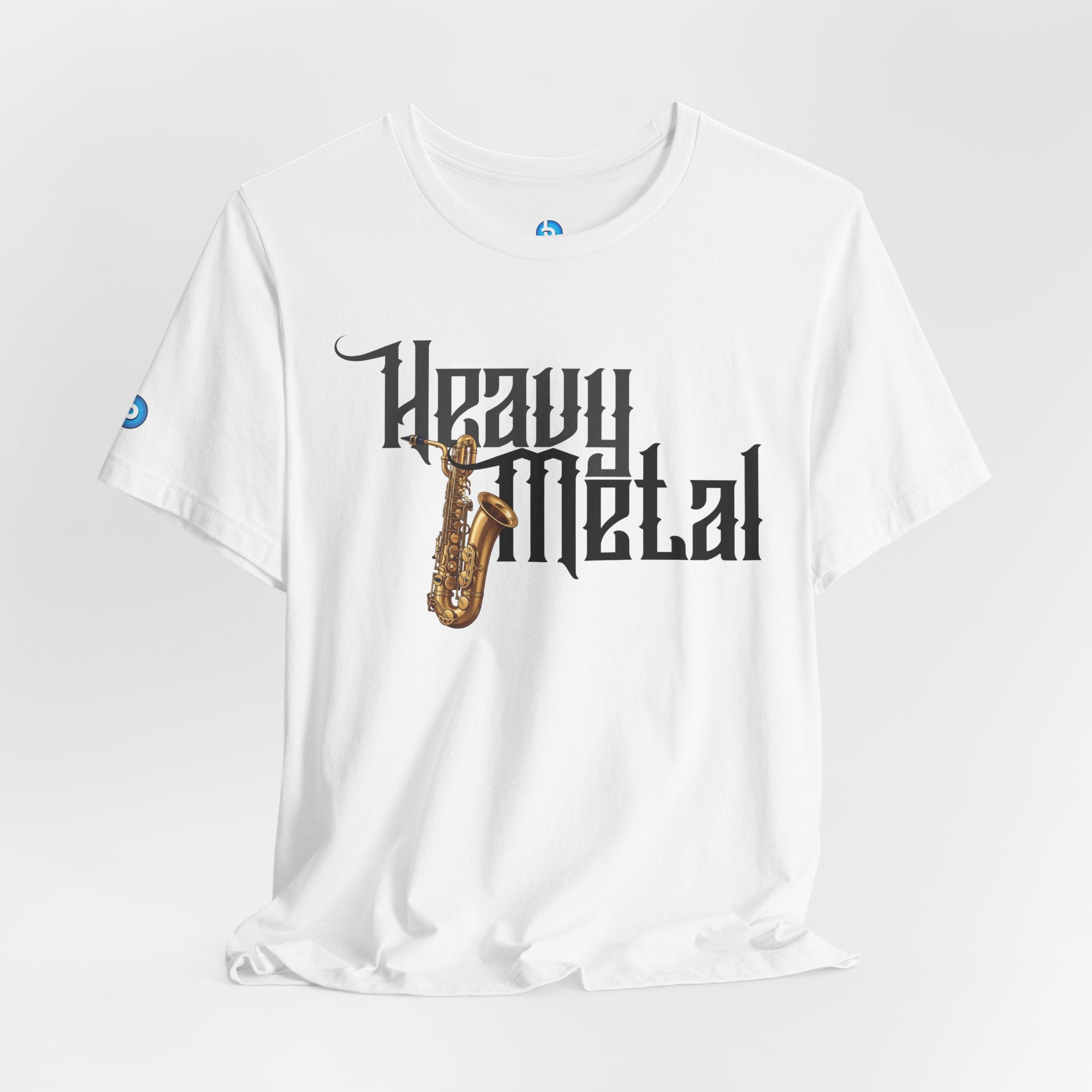 Heavy Metal Baritone Sax T-Shirt — Baritone Sax Edition