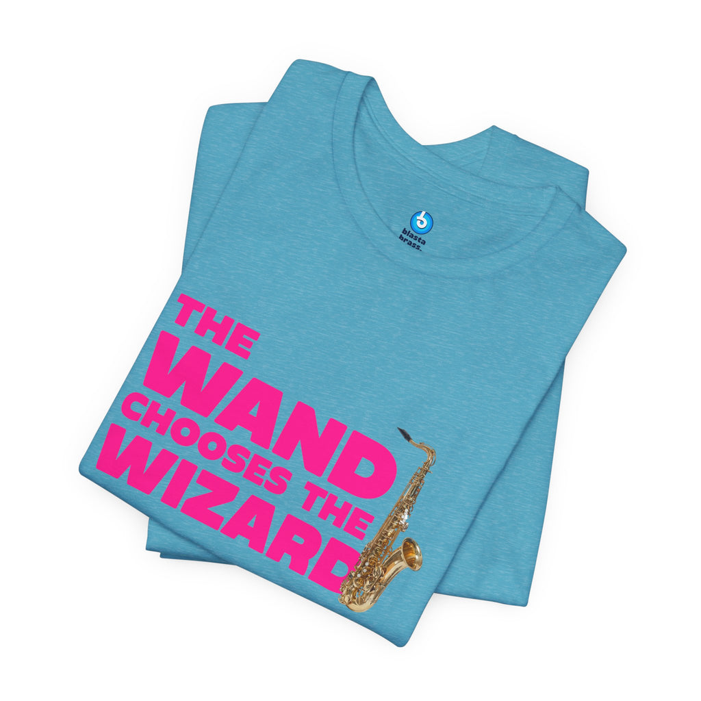 The Wand Chooses the Wizard T-Shirt — Alto Saxophone Tee