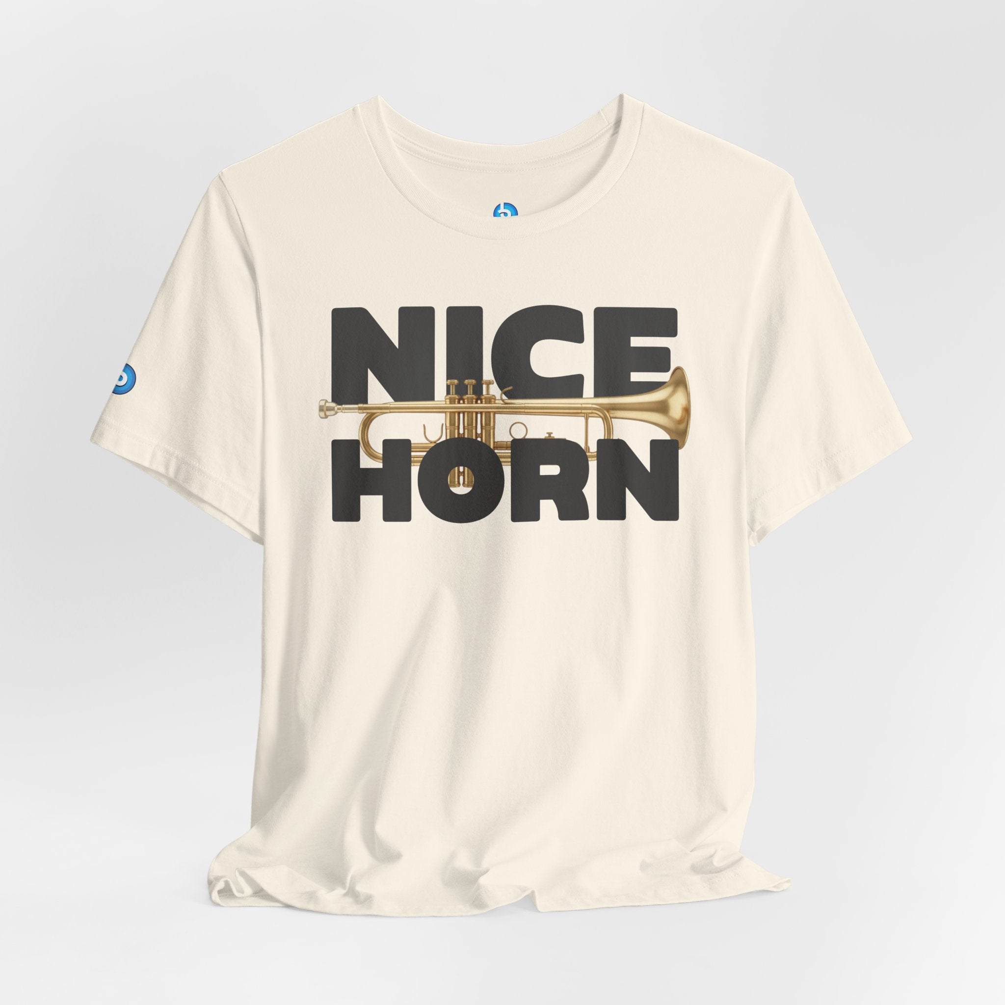 Nice Horn Trumpet Graphic T-Shirt — Brass Musician Tee