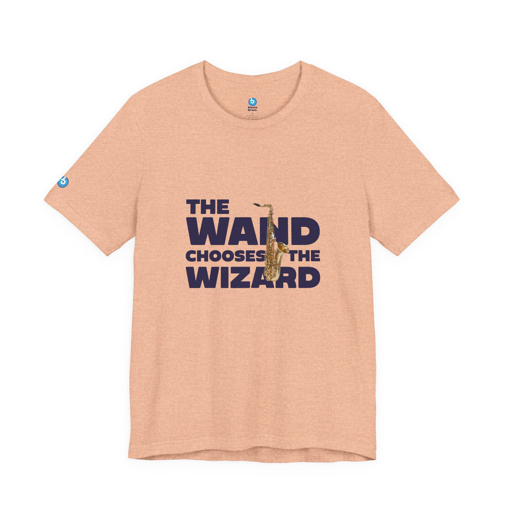 The Wand Chooses the Wizard T-Shirt — Alto Saxophone Tee