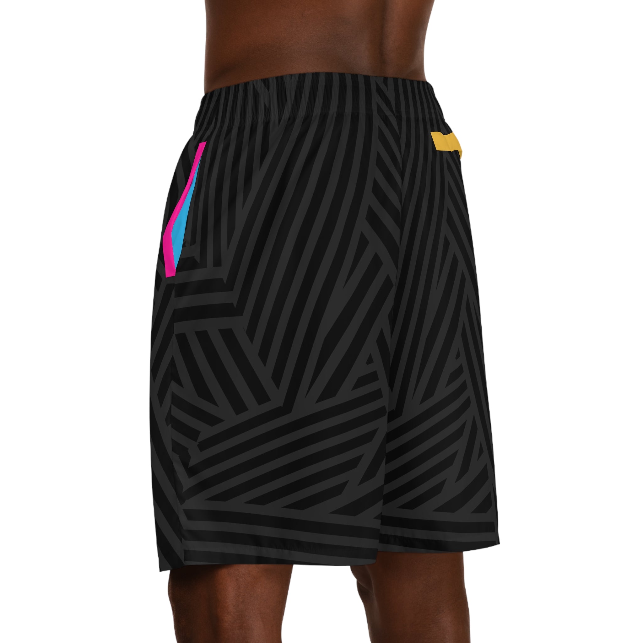 Official Blasta Brass Black Jogger Shorts for Men