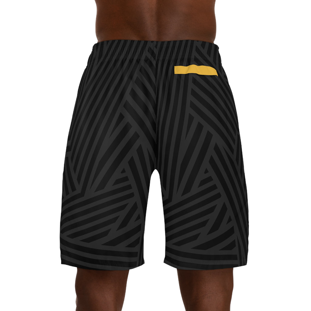 Official Blasta Brass Black Jogger Shorts for Men