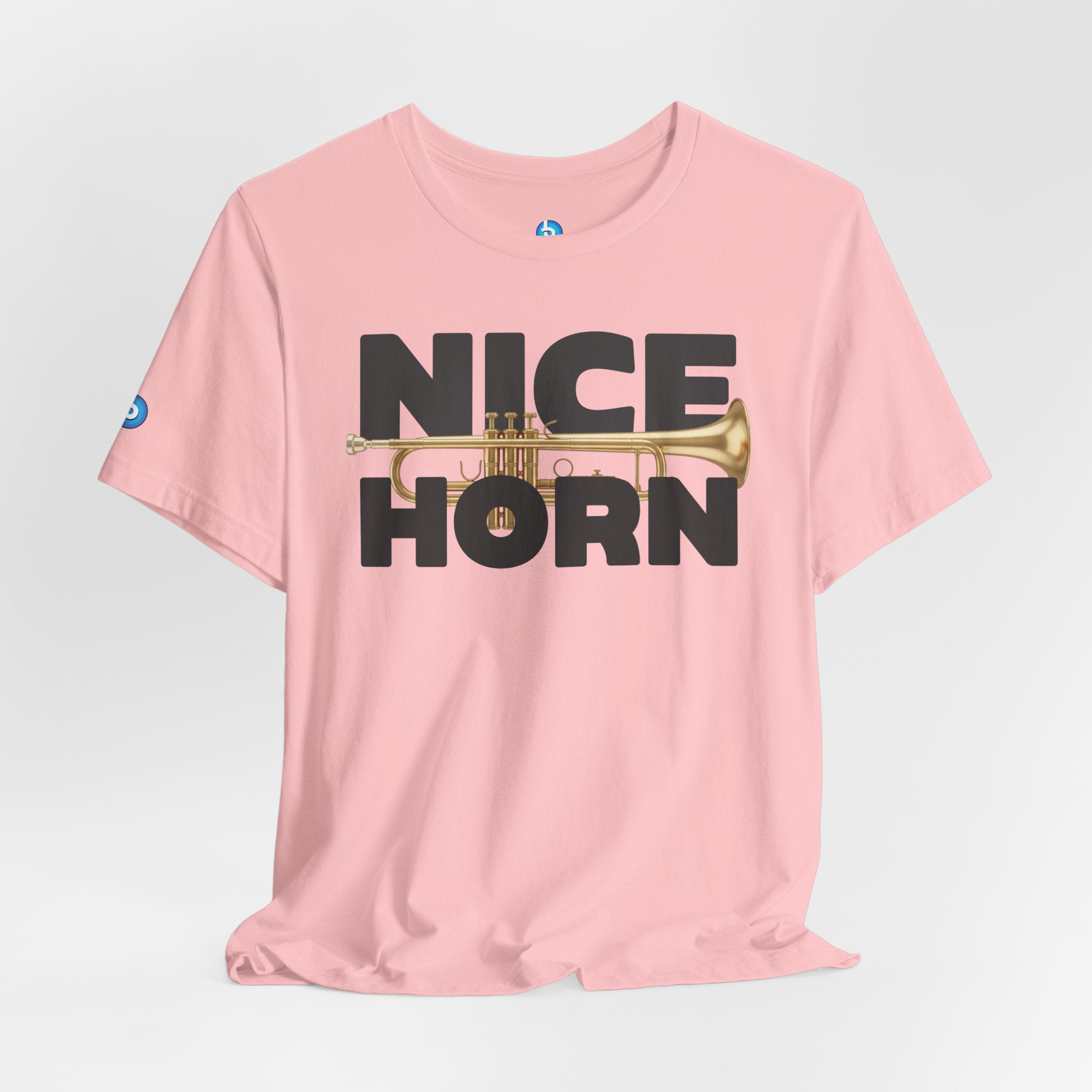 Nice Horn Trumpet Graphic T-Shirt — Brass Musician Tee
