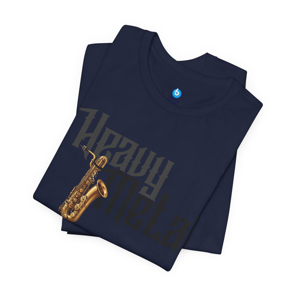 Heavy Metal Baritone Sax T-Shirt — Baritone Sax Edition