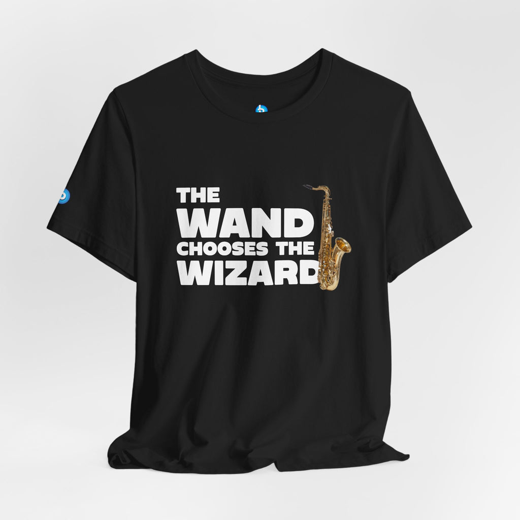 The Wand Chooses the Wizard T-Shirt — Alto Saxophone Tee