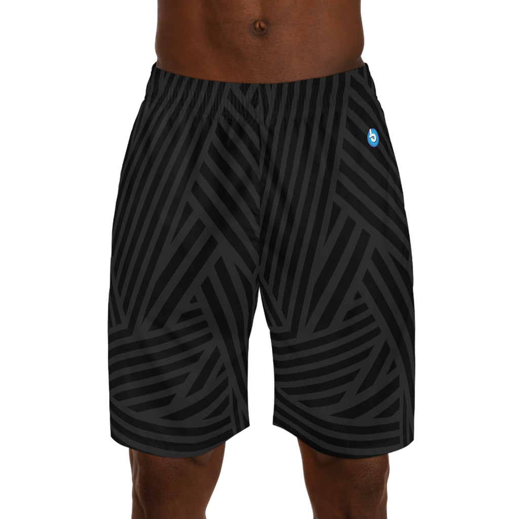 Official Blasta Brass Black Jogger Shorts for Men