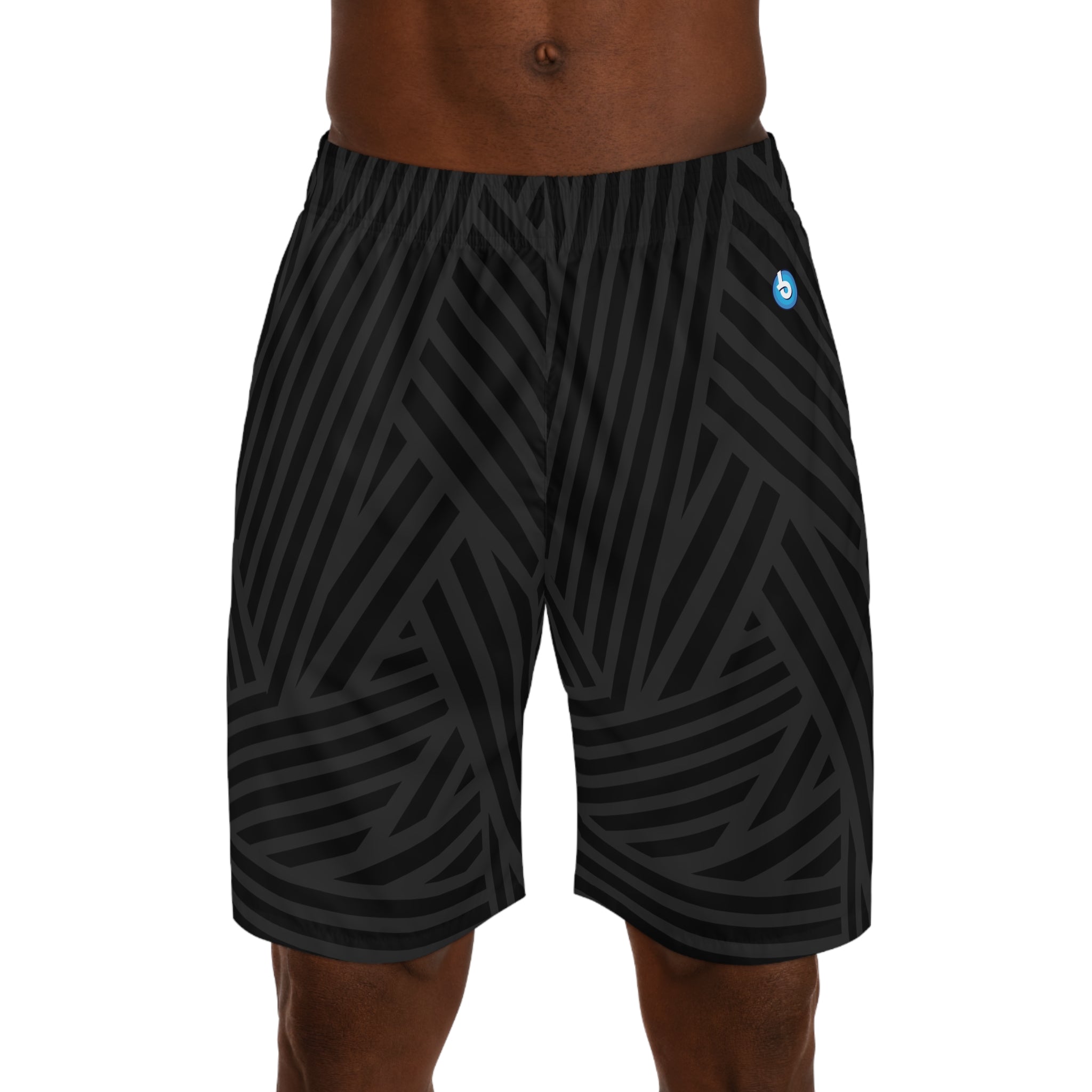 Official Blasta Brass Black Jogger Shorts for Men