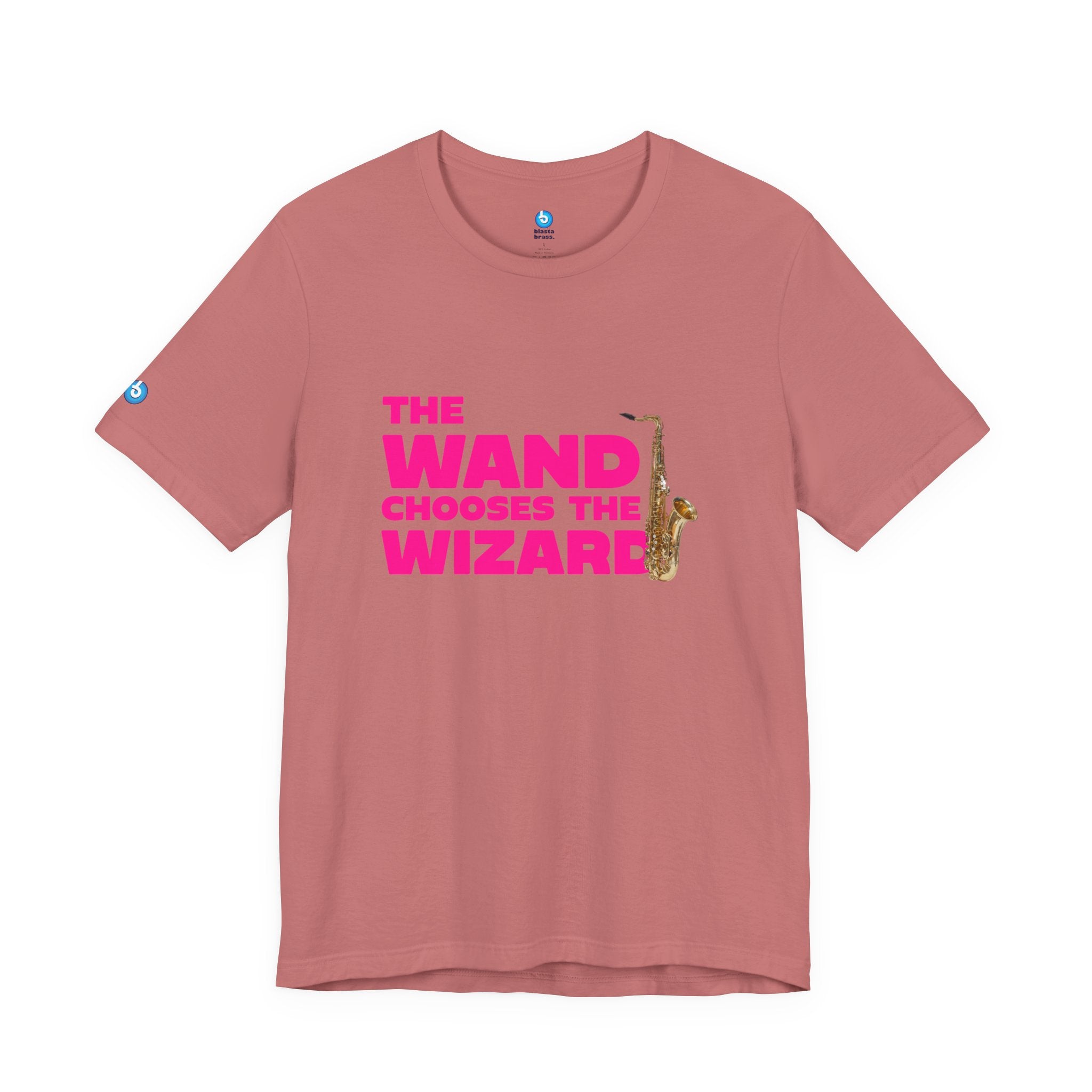 The Wand Chooses the Wizard T-Shirt — Alto Saxophone Tee