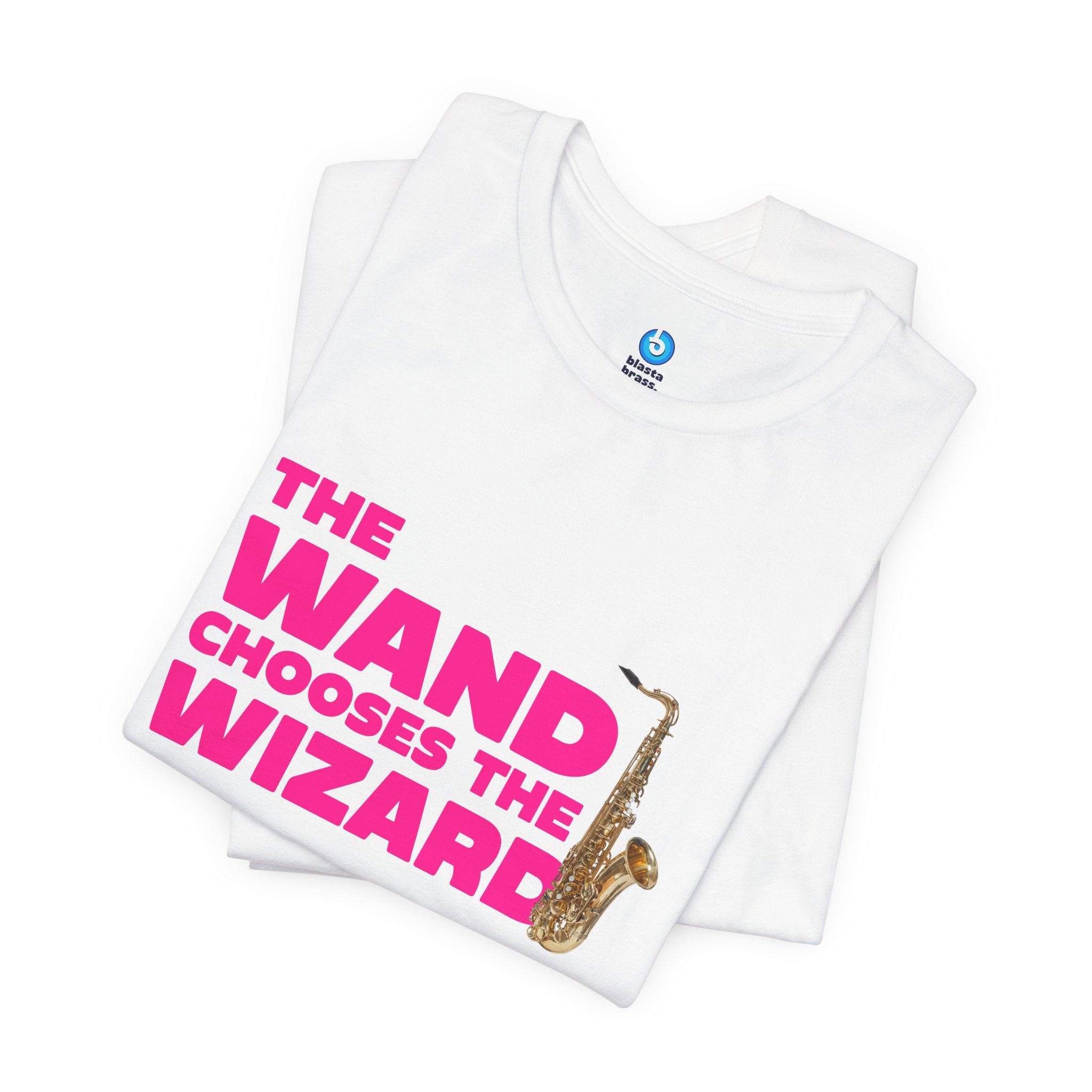 The Wand Chooses the Wizard T-Shirt — Alto Saxophone Tee