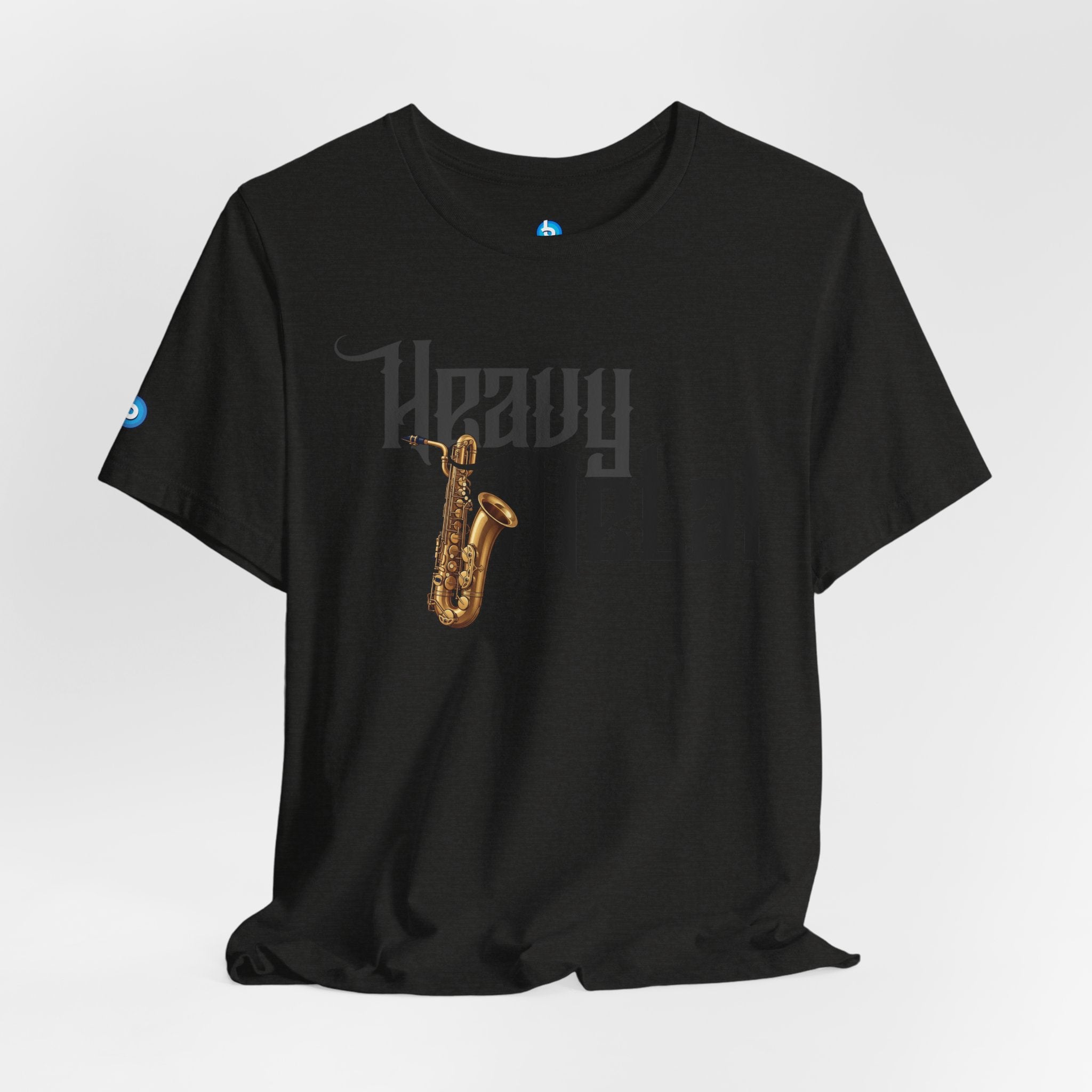 Heavy Metal Baritone Sax T-Shirt — Baritone Sax Edition