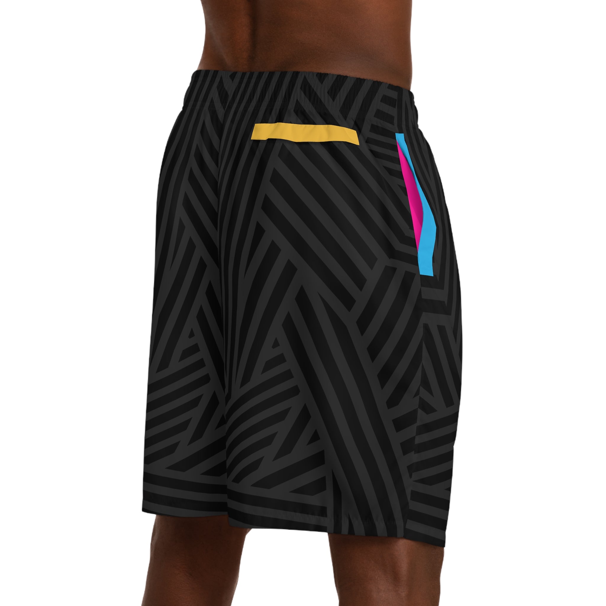 Official Blasta Brass Black Jogger Shorts for Men