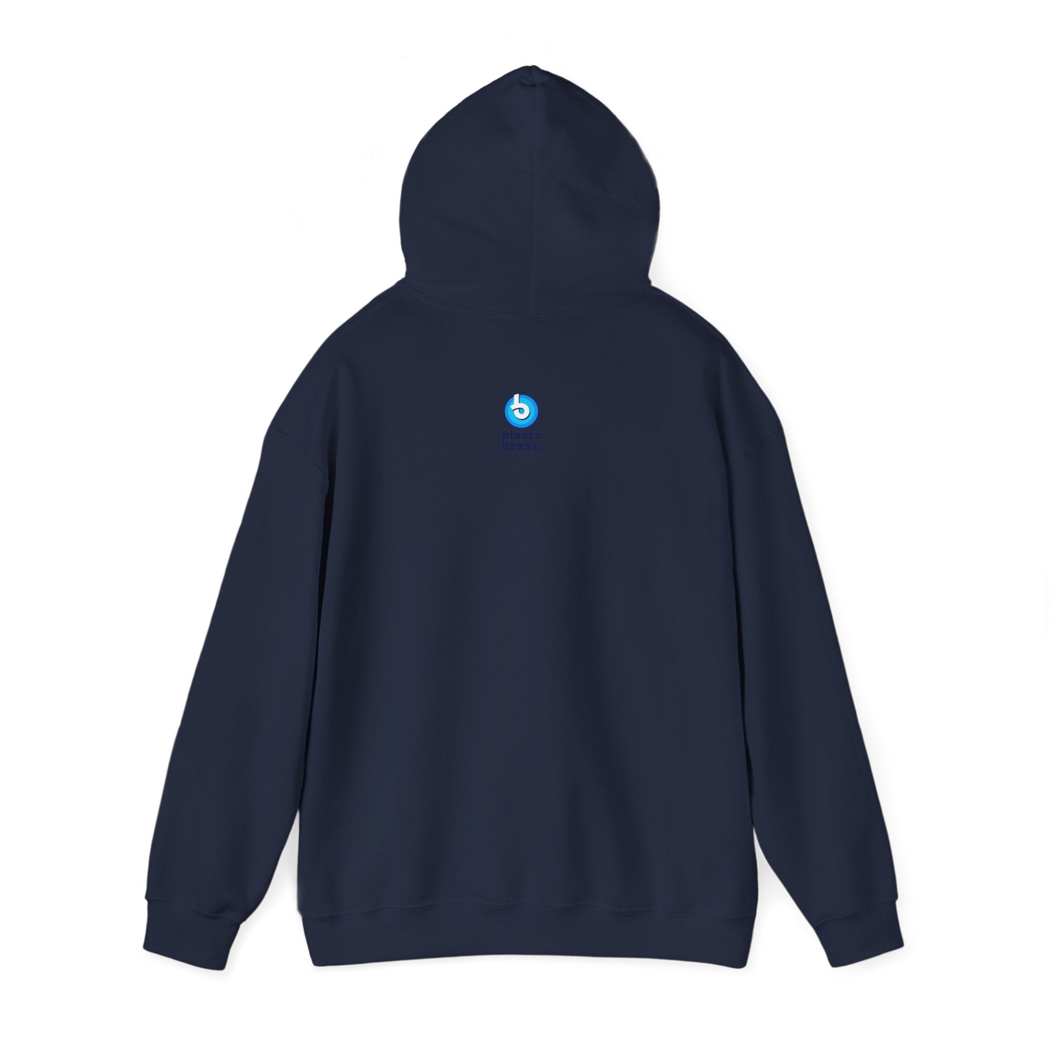 Blasta Brass "Nice Horn" Hoodie — Brass Band Slogan Sweatshirt
