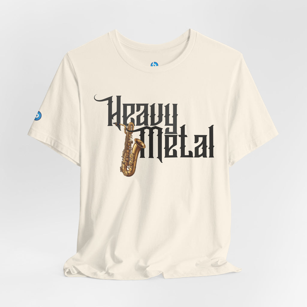 Heavy Metal Baritone Sax T-Shirt — Baritone Sax Edition