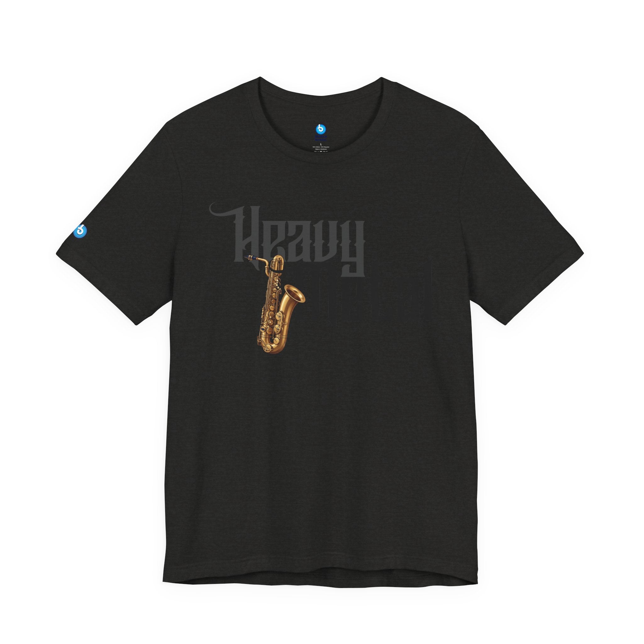 Heavy Metal Baritone Sax T-Shirt — Baritone Sax Edition