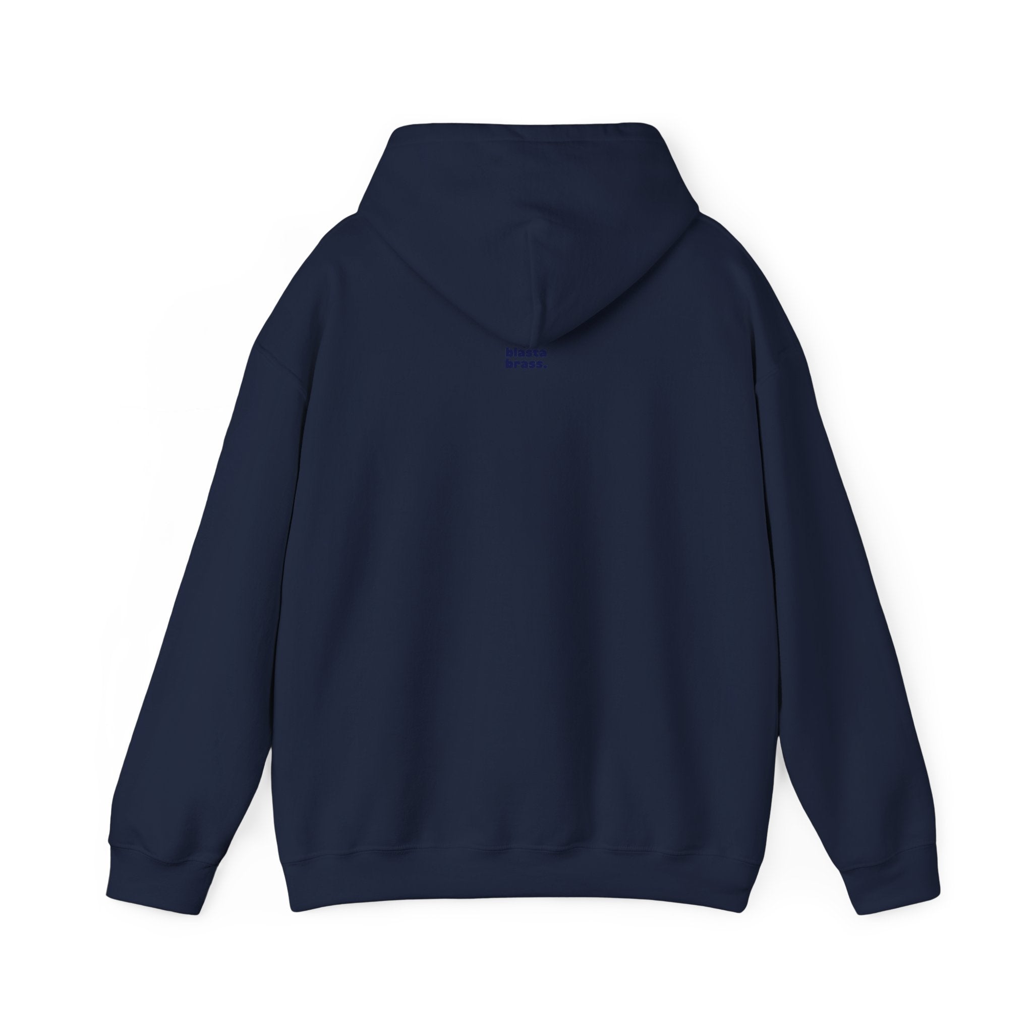 Blasta Brass "Nice Horn" Hoodie — Brass Band Slogan Sweatshirt