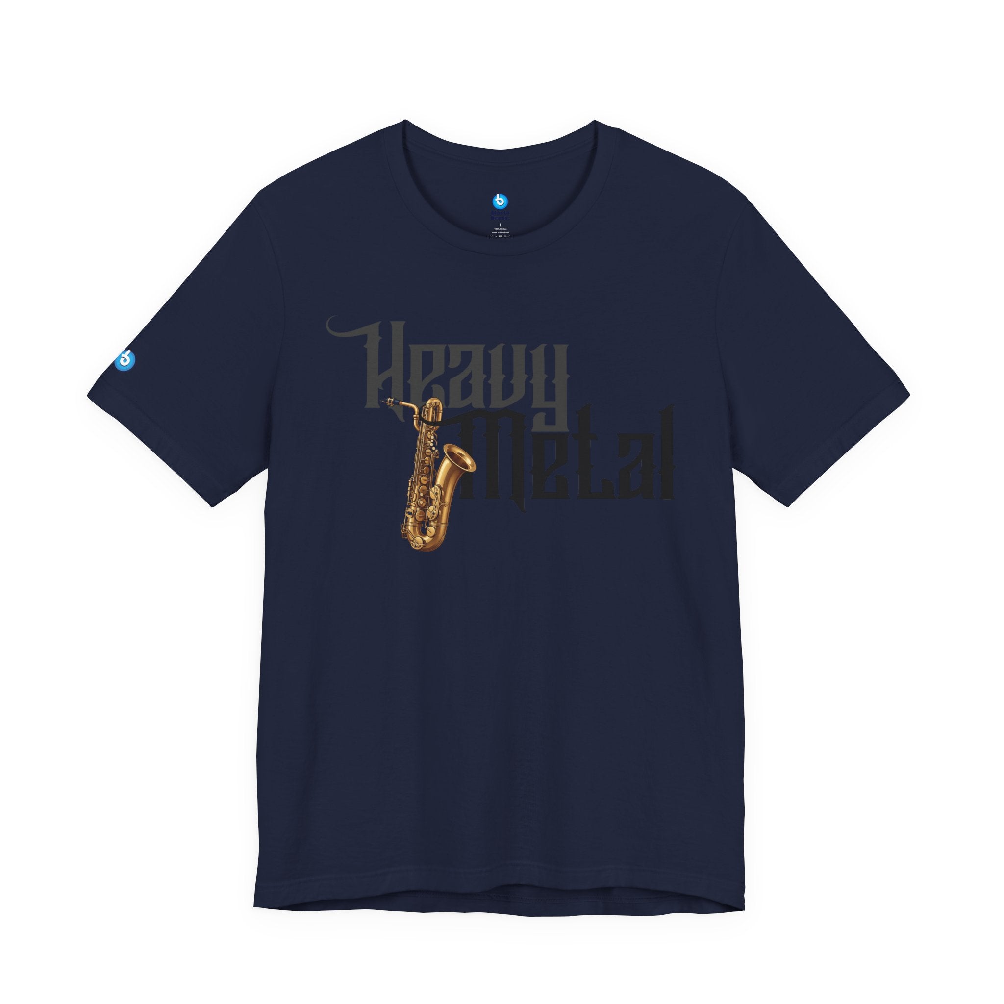 Heavy Metal Baritone Sax T-Shirt — Baritone Sax Edition