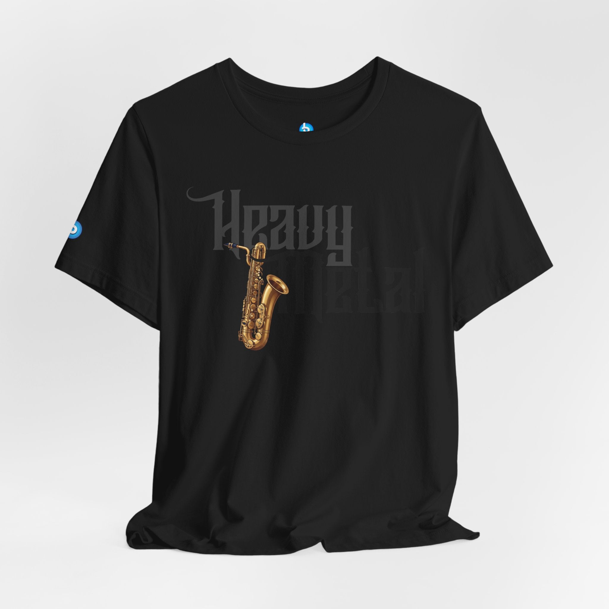 Heavy Metal Baritone Sax T-Shirt — Baritone Sax Edition