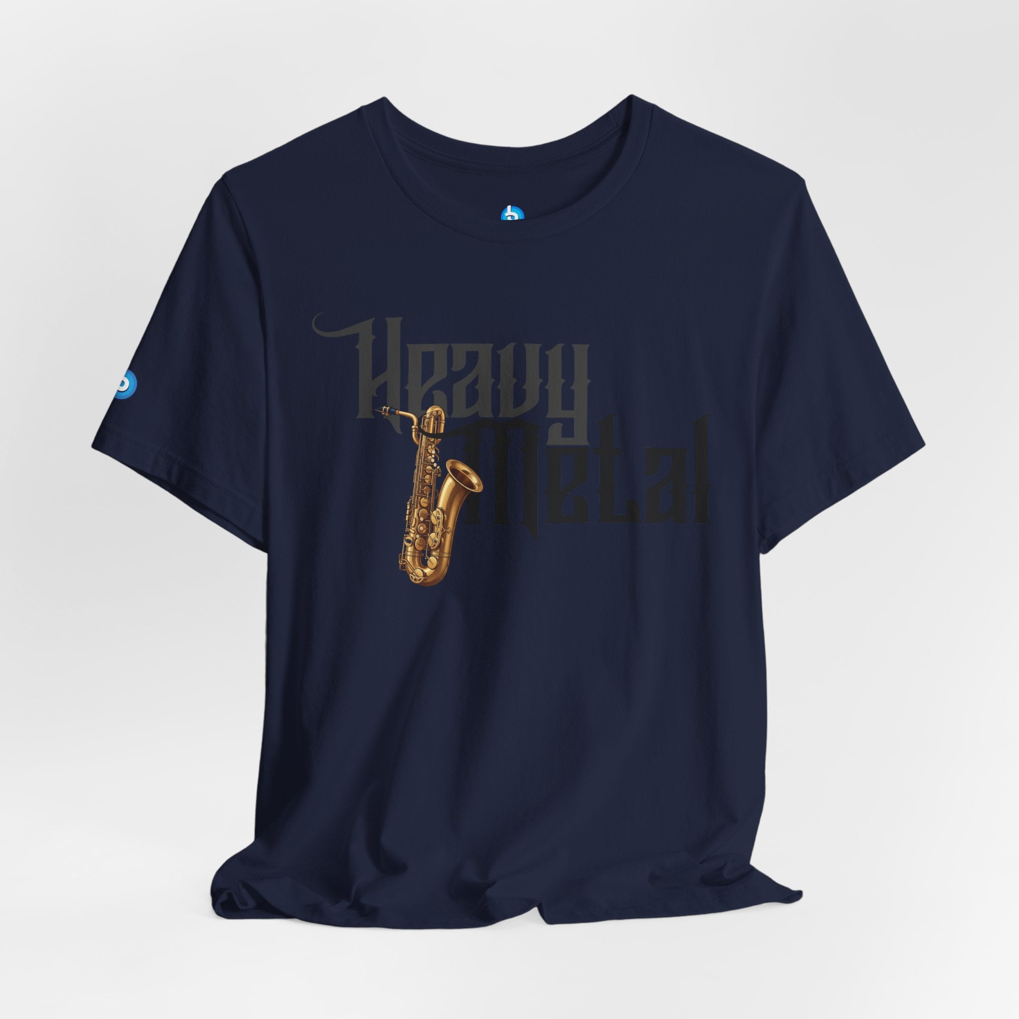Heavy Metal Baritone Sax T-Shirt — Baritone Sax Edition