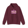 Blasta Brass "Nice Horn" Hoodie — Brass Band Slogan Sweatshirt