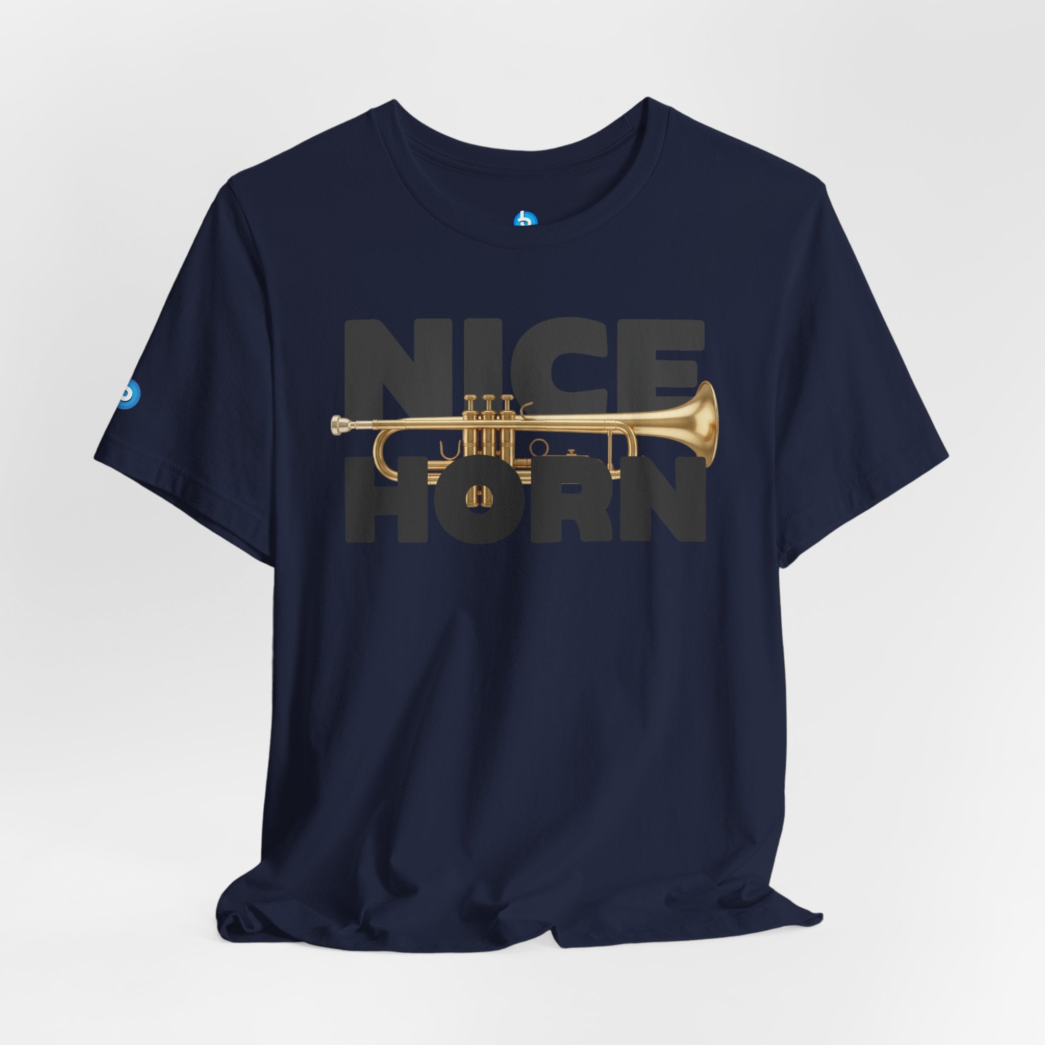 Nice Horn Trumpet Graphic T-Shirt — Brass Musician Tee